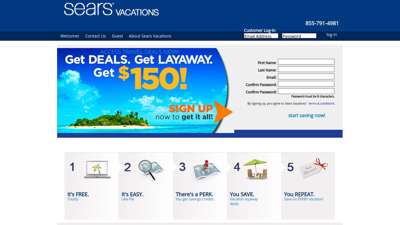 ACCESS TRAVEL DEALS NOW! - Sears Vacations