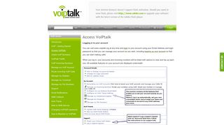 
                            2. Access VoIPtalk - Voiptalk Portal