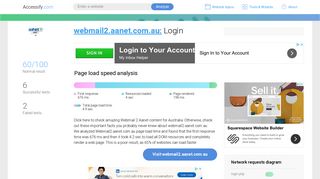 Access webmail2.aanet.com.au. Login - Aanet Portal