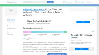 
                            7. Access webmail.bmts.com. Bruce Telecom Webmail ... - Bmts Webmail Login