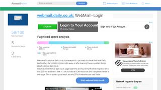 
                            1. Access webmail.daily.co.uk. WebMail - Login - Daily Webmail Login