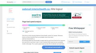 
                            4. Access webmail.interiorhealth.ca. iSite logout - Webmail Interiorhealth Ca Portal
