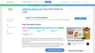 
                            4. Access webmail.reyrey.net. Reynolds Webmail - Login - Reyrey Webmail Login