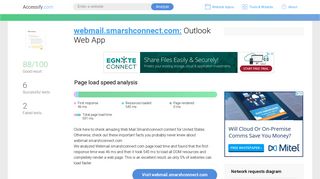 
                            4. Access webmail.smarshconnect.com. Outlook Web App - Webmail Smarshconnect Login