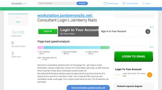 
Access workstation.jamberrynails.net. Consultant Login ...

