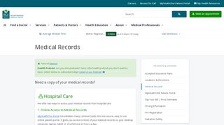 
                            2. Access Your Medical Records - Belton Regional Medical Center - Belton Regional Medical Center Patient Portal