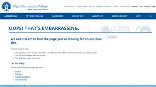 
                            3. AccessECC Student Portal FAQs What features does accessECC ... - Elgin Student Portal