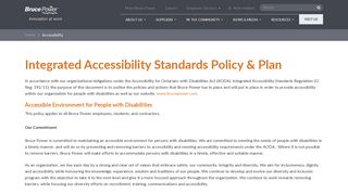 
                            2. Accessibility - Bruce Power - Bruce Power Remote Portal