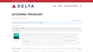 
                            8. Accessing TravelNet – Delta Non-Rev - Dlnet Delta Portal