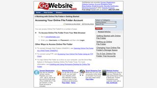 
                            5. Accessing Your Online File Folder Account - GoWebsite.com - Onlinefilefolder Portal