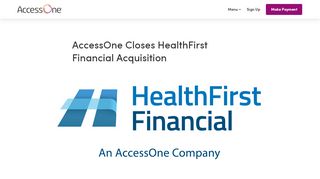 
                            7. AccessOne Closes HealthFirst Financial Acquisition - Patient ... - Accessone Medcard Portal