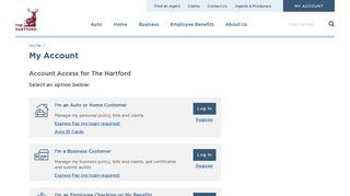 
                            1. Account Access | Log In or Register | The Hartford - Hartford Investor Portal