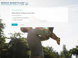 Account access - Mercer Marketplace