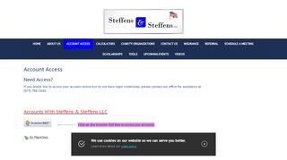 
Account Access - Steffens & Steffens, LLC
