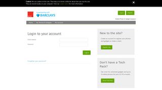 
                            4. Account Log in | Barclays Mobile Phone & Gadget Insurance - Barclays Insurance Portal