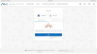 
Account Login - Alma Mater  
