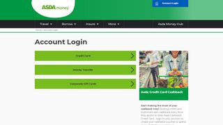 
                            1. Account Login | Asda Money - Asda Card Portal