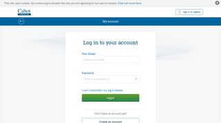 
                            2. Account Login | Cabot Financial - Www Immediatefinancial Co Uk Portal