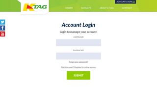 
                            1. Account Login | MyKTAG - Https Www Myktag Com Portal