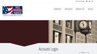 
                            6. Account Login - Noll Financial Services - Aul Retirement Services Portal