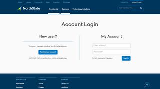 Account Login | NorthState