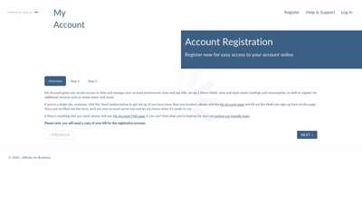 
                            7. Account Registration - Affinity For Business