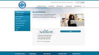 
                            6. Account Services | Cleveland Water Department - Cleveland Water Portal