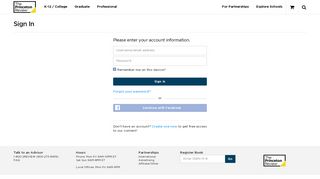 
                            2. Account - Sign In | The Princeton Review - Manya Princeton Review Student Portal