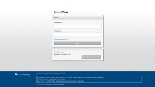 Account View by LPL Financial - Login Page