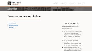 
Accounts - Stanley Benefits  
