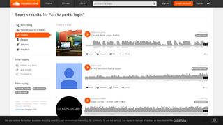 
                            10. acctv portal login - Search tracks on SoundCloud - Acctv Portal