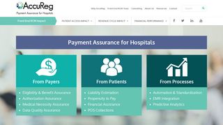 
                            7. AccuReg: Front-end Healthcare Revenue Cycle Management ... - Accureg Portal