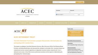 
                            6. ACEC Retirement Trust - The American Council of ... - Acecrt 401k Portal