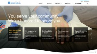 
ACEP // Home Page
