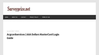 
                            6. Acgcardservices | AAA Dollars MasterCard Login Guide - Acgcardservices Acgcardservices Login