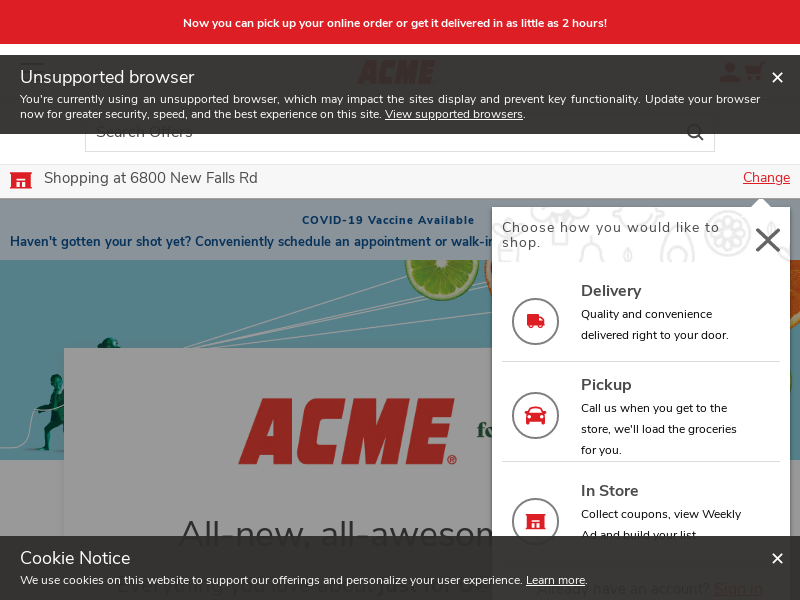 
                            5. ACME for U | ACME Markets
