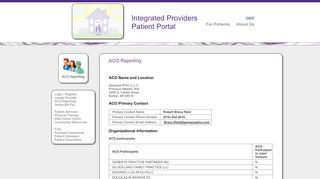 
                            4. ACO Reporting - IGP Patient Portal - Lapeer Medical Associates Patient Portal