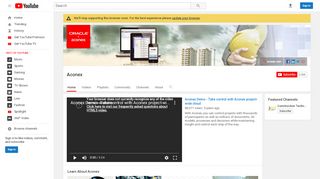 
                            7. Aconex - YouTube - Aconex Portal Usa