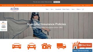 
                            5. Acorn Insurance | Specialist Insurance Across the UK - Granite Finance Ltd Portal