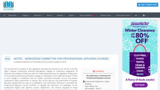 
                            6. ACPDC - Admission Committee for Professional Diploma ... - Acpdc Portal