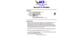 
                            7. ACS Online - WebMail - Web Mail Client - Acs Webmail Portal