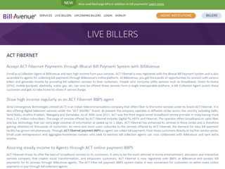 
                            3. ACT Fibernet Bharat Bill Payment System (BBPS) - BillAvenue