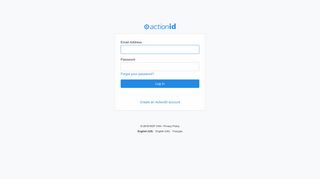 ActionID - Log In