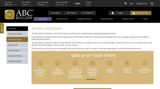 
                            7. Activate Gold Saver | ABC Bullion - Abc Bullion Portal