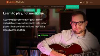
                            3. Active Melody: Online Blues Guitar Lessons - Learn Blues ... - Activemelody Com Portal