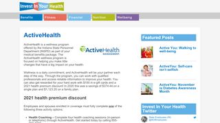 
                            1. ActiveHealth - Invest In Your Health Indiana - Myactivehealth Sign In