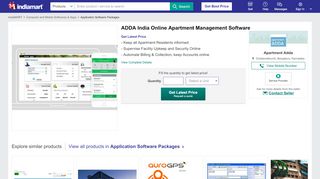 
ADDA India Online Apartment Management Software ...  
