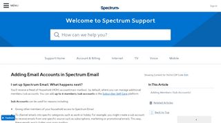 
                            4. Adding Email Accounts in Spectrum Email | Spectrum Support - Https Selfcare Twcc Com Index Cfm Method Login Login
