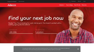
                            7. Adecco: Permanent Staffing & Temp Agencies for Job Seekers - Adecco Co Uk Portal
