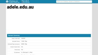 
                            5. ▷ adele.edu.au : ADELE LMS: Log in to the site - Adele Defence Login